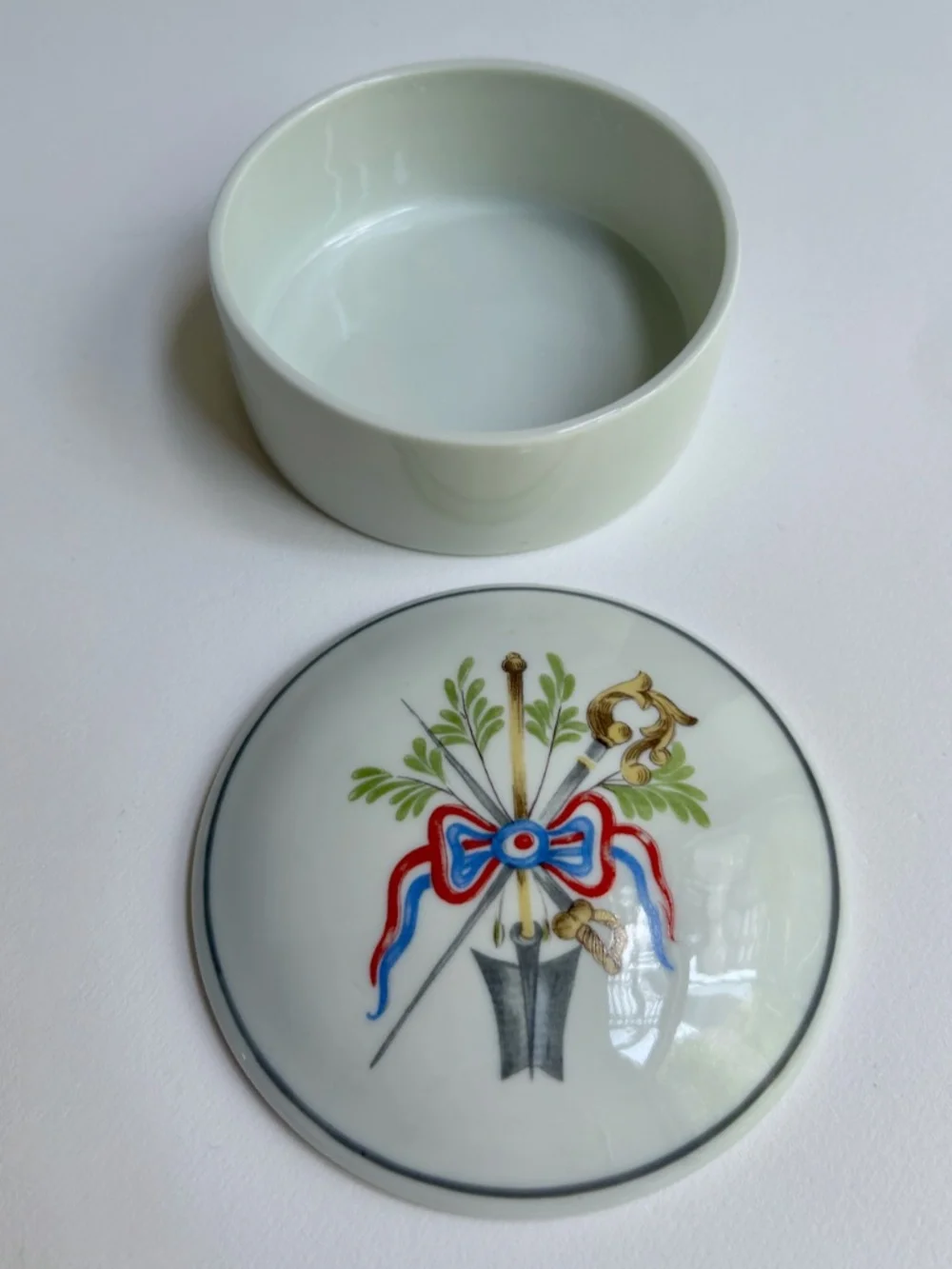 Limoges for Lancome Bicentenaire Lidded Porcelain Box